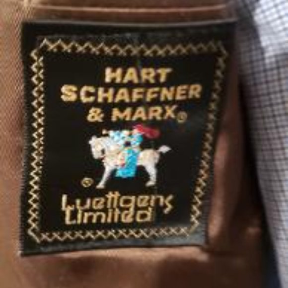 Hart Schaffner Marx Grey Olive Brown Sport Jacket - Picture 7 of 9